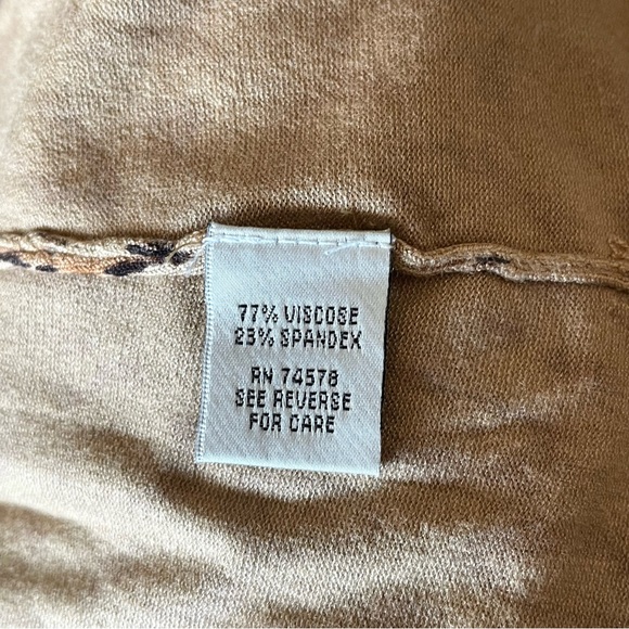 CACHE Zipper Sweater SMALL Leopard Animal Print Fox Fur Collar Knit Cardigan Top - Picture 12 of 12